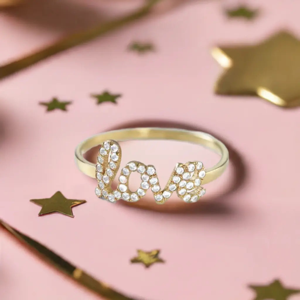 925 Sterling Silver Swarovski Stone Name Ring - Swarovski Stone Ring Premium 925 Sterling Silver - product feature